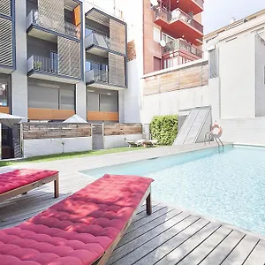 My Space Pool Garden Apartamento Barcelona